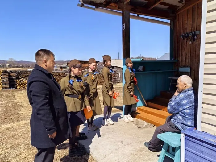 акция Поздравления детей войны на дому