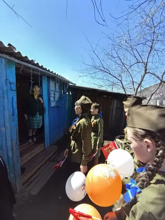 акция Поздравления детей войны на дому