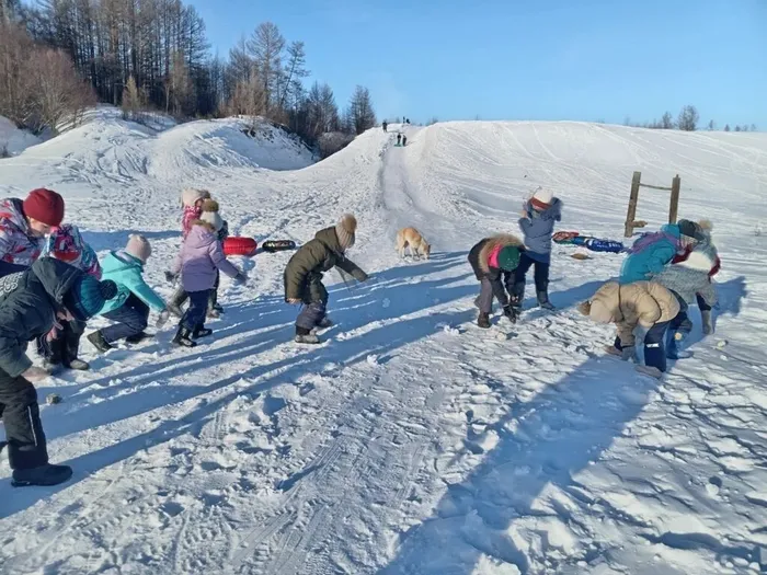 Катания с горки5