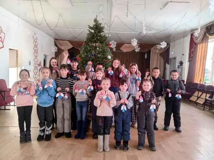 урок творчества "Рождественский подарок" 2